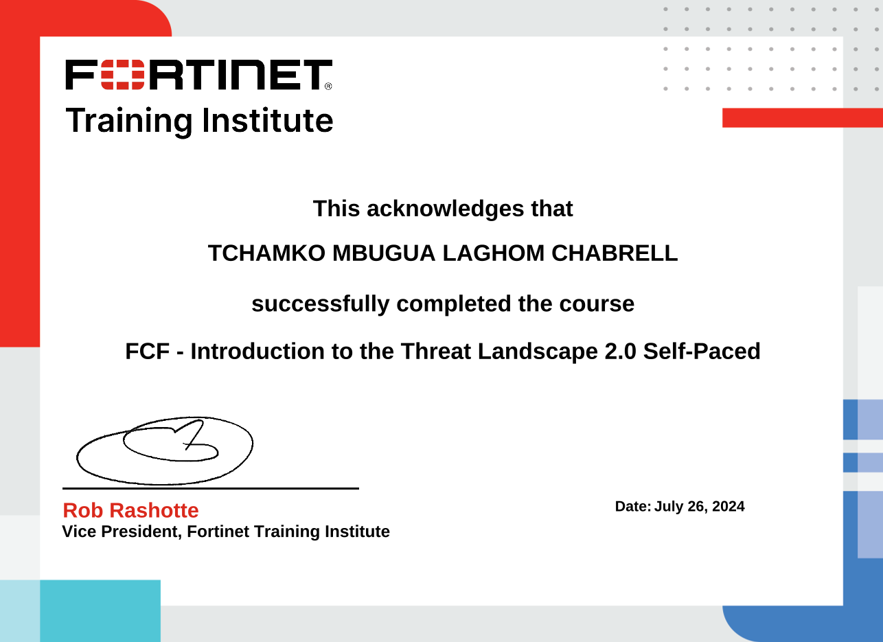 Fortinet FCF Certificate